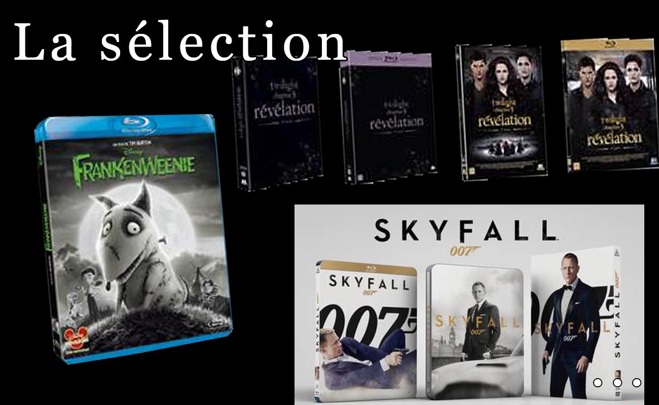 Sorties DVDs / Blu-rays Mars 2013