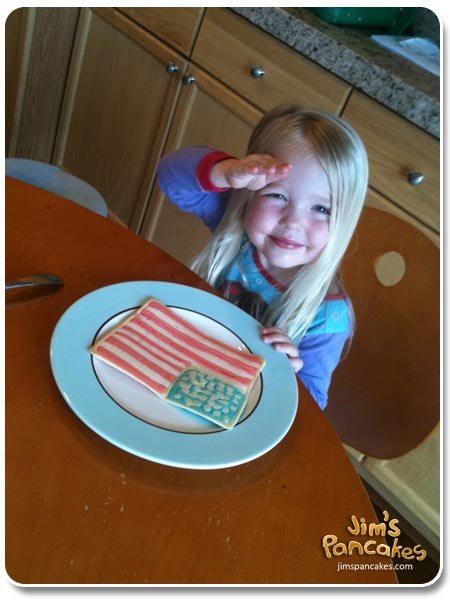 allie-american-flag-pancake