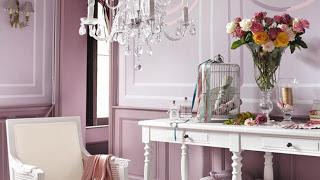 Chambre romantique shabby chic