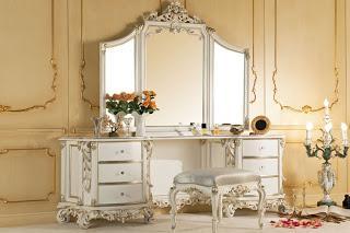 coiffeuse romantique shabby chic