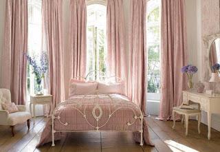 Chambre romantique shabby chic