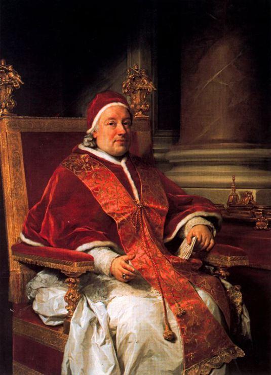 Le pape Clément XIII