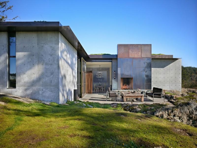 Pierre, une maison coincée dans la roche par Olson Kundig Architects - 3