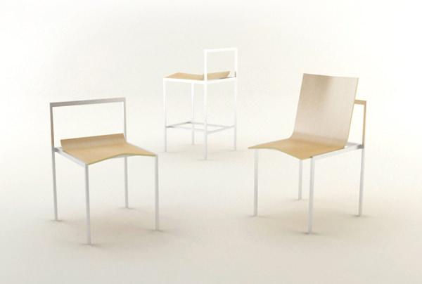 Hanger Chair le design hongrois par Andras Kerekgyarto