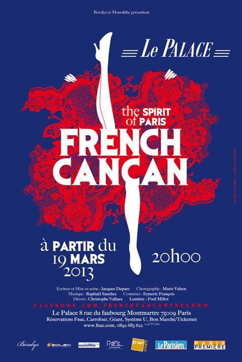 French Cancan au Palace, à partir du 19 mars 2013