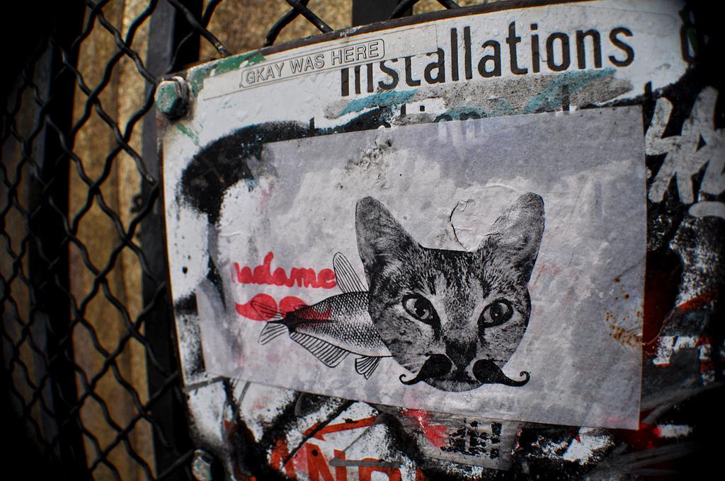 Madame Moustache Gkay Was Here