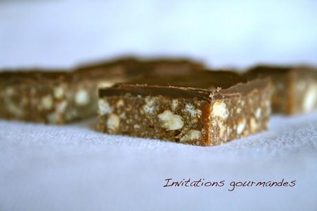 CARRÉS CHOCOLAT AU LAIT ET NOIX