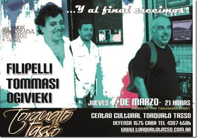 Ce soir au Torquato Tasso, deux voix avec piano [à l'affiche]