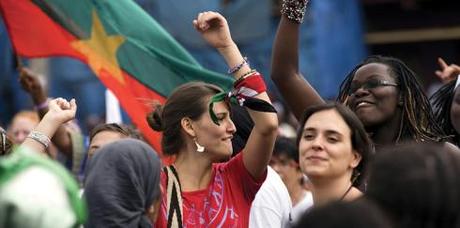 « La » femme n’existe pas photo de Pierre-Yves Ginet, co-fondateur du magazine Femmes en Résistance