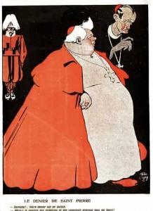 CaricatureVatican Le Vatican, entre bal des hypocrites et écuries d’Augias