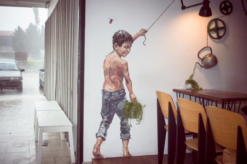 Création Street Art Ernest Zacharevic