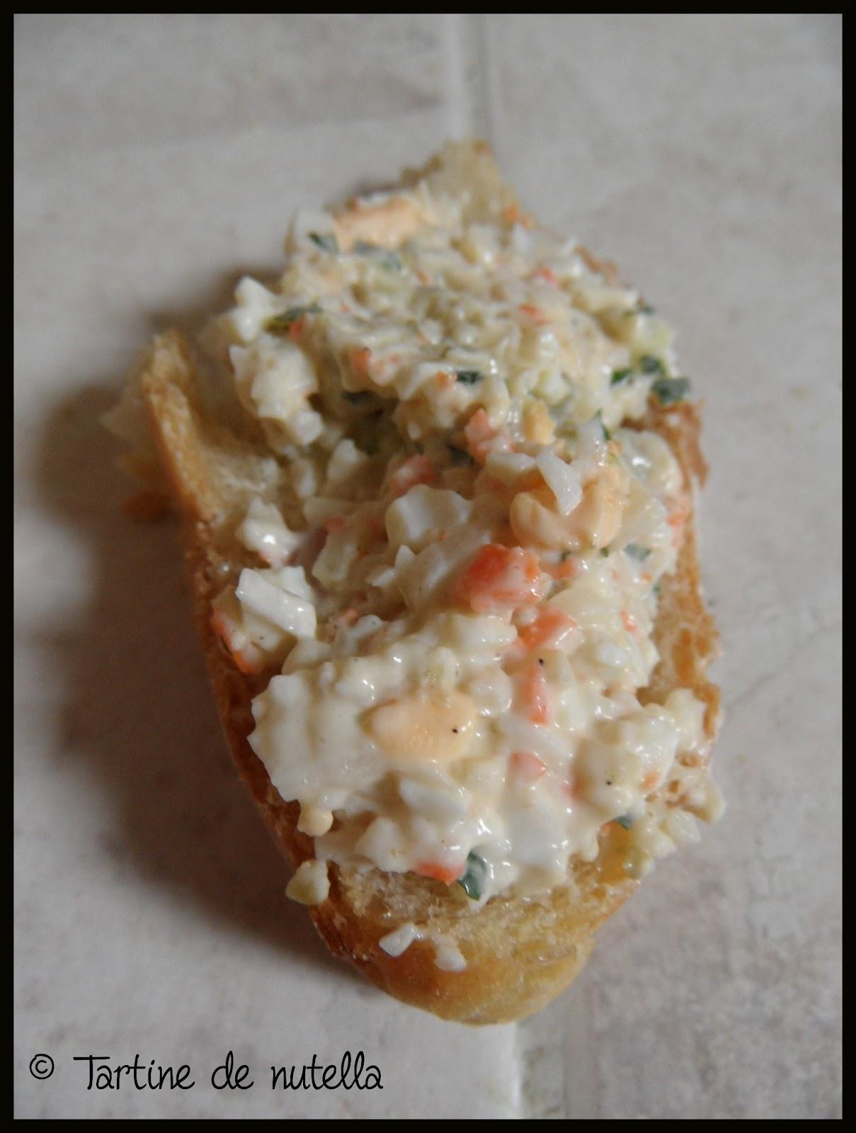 Salade de crabe version 2