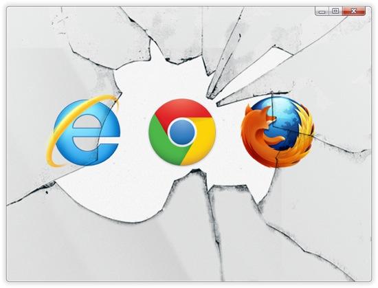 chrome ie firefox