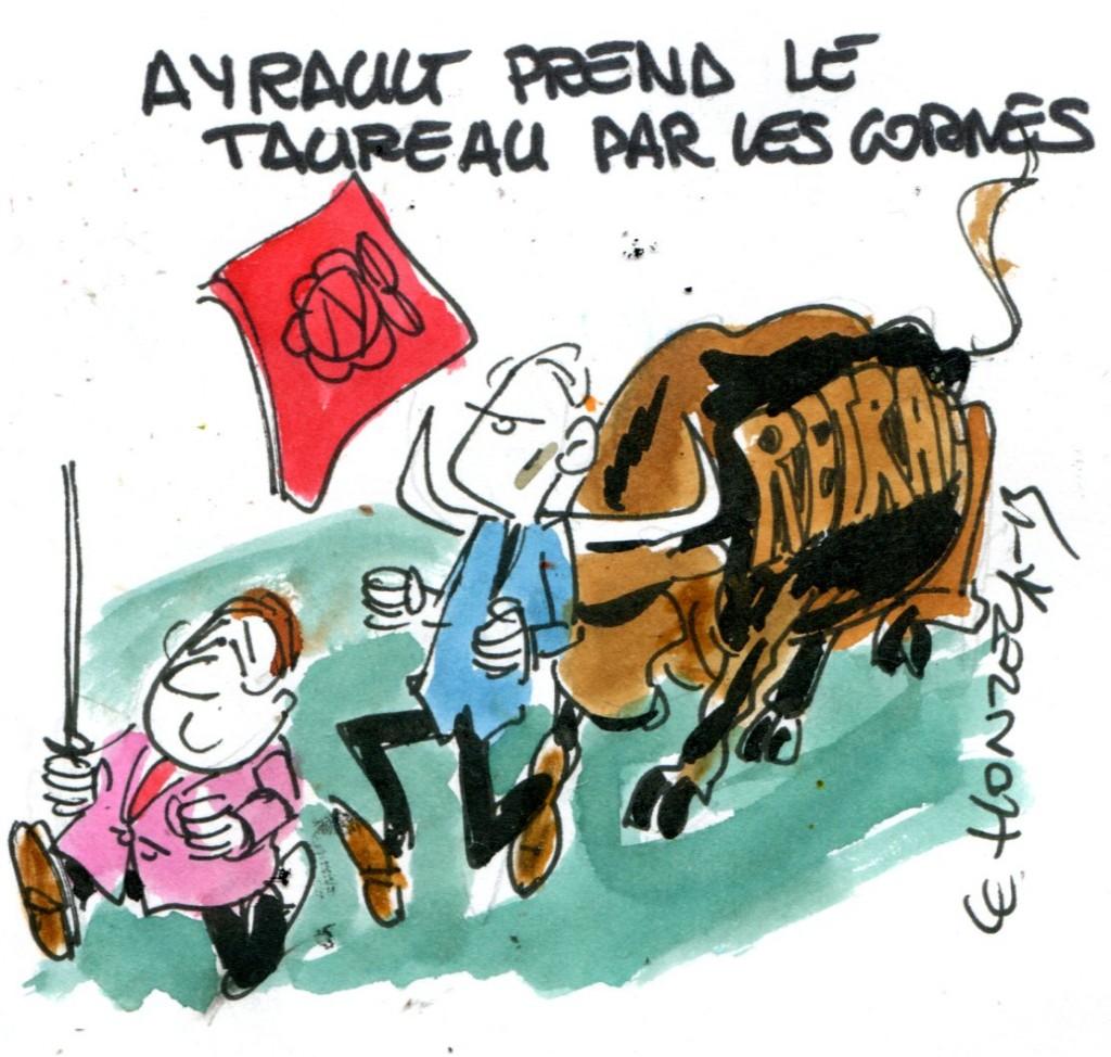 Retraites : le taureau par les cornes