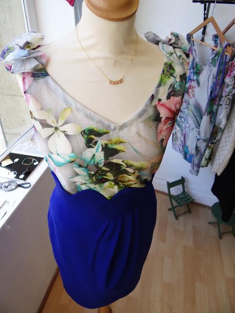 Le printemps en boutique. Look du jour.