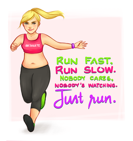 Run fast, run slow...