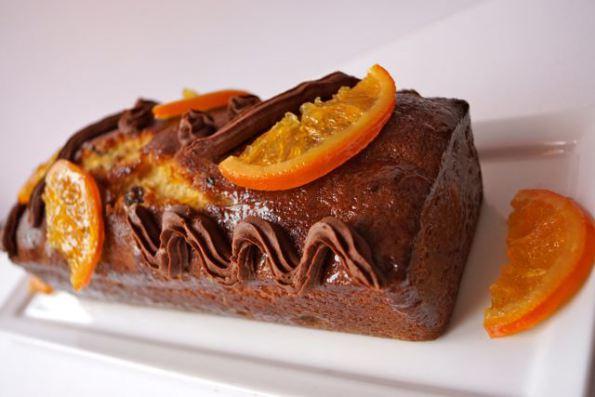 Cake ou muffins au whisky, ganache au chocolat et oranges confites - 2