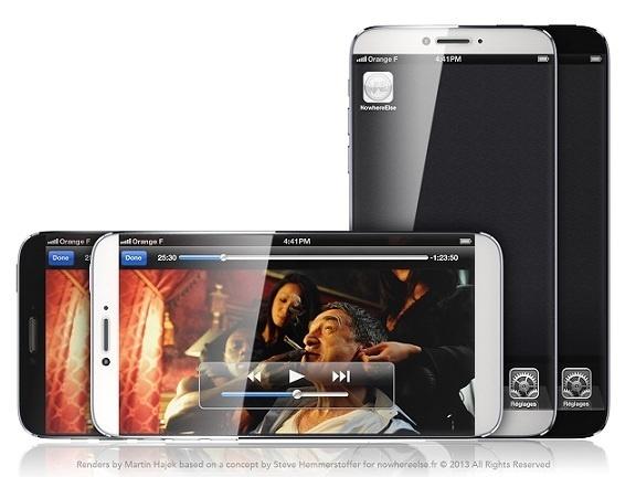 Nouveau concept d'un iPhone 4.8 pouces...