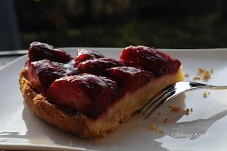 Tarte amandine aux fraises