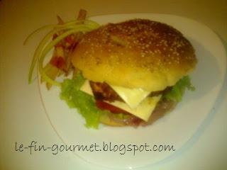 Chicken Burger aux oignons caramélisés