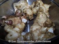 Héliantis à la moutarde et Polenta épicée