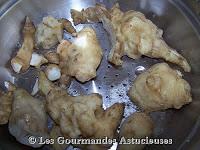 Héliantis à la moutarde et Polenta épicée