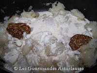 Héliantis à la moutarde et Polenta épicée