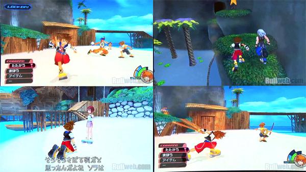 Kingdom Hearts HD gameplay