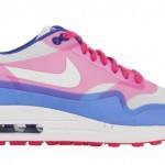 Nike WMNS Air Max 1 Metallic Silver Vachetta Tan Nike WMNS Air Max 1 Hyperfuse PRM Pink Force Hyper Blue
