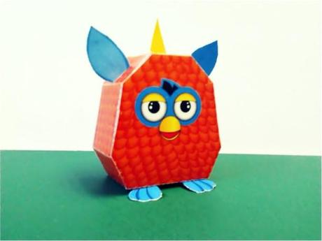 Papercraft Furby