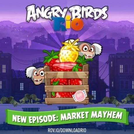 Angry Birds Rio sur iPhone, 36 nouveaux niveaux inédits...