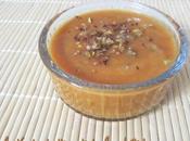 Velouté butternut châtaigne, épices douces