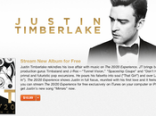 Justin Timberlake poste nouvel album 20/20 experience iTunes