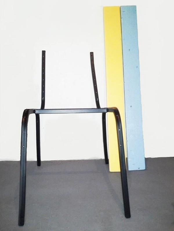 Asymmetric Chair le banc personnel par Fabiano Simão