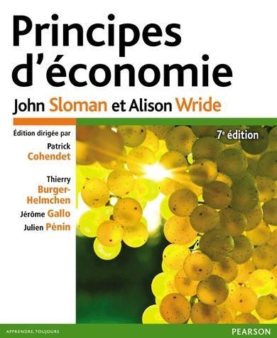 « Principes d'économie » 7e édition 2013 de John Sloma