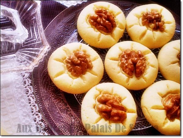 Ghribia ou El Ghribia aux noix gâteau algérien Facile | À Découvrir