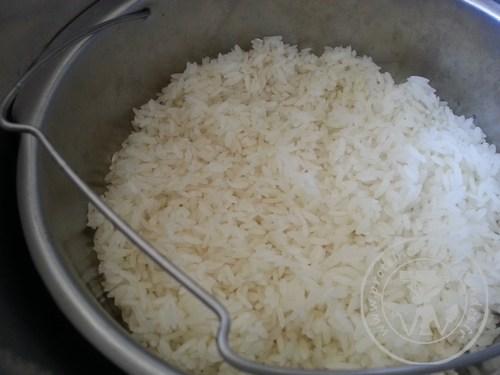 Riz, cuisson rapide, cuit en 4mn, à la vapeur
