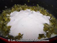 Fondue de Poireaux au Roquefort