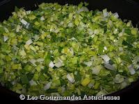 Fondue de Poireaux au Roquefort