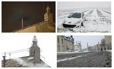 NEIGE BLANCHE ET FUMEE NOIRE