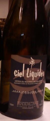 Ciel liquide, « Et, au moment où il le sut, il cessa de le savoir »