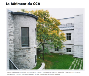 centre canadien architecture cca phyllis lambert urbanisme