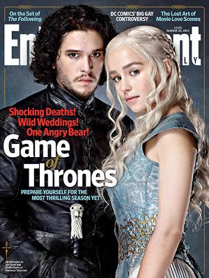 Game of Thrones s'affiche en couverture de Entertainment Weekly