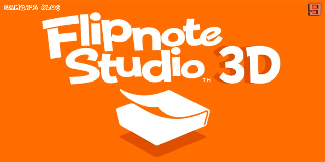 Flipnote Studio 3D annoncé sur 3DS !