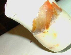 dessert poires confites