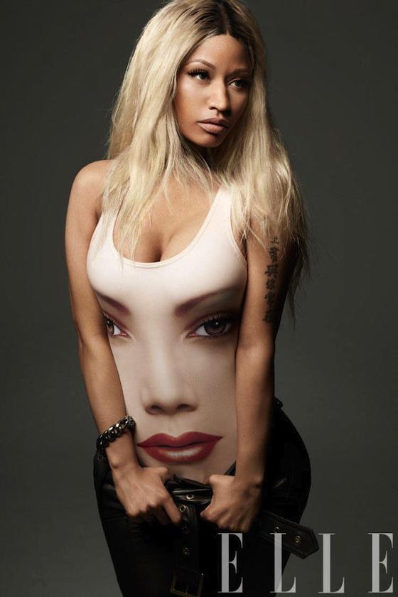 Nicki Minaj goes for natural look ‘Elle Magazine’ April 2013
