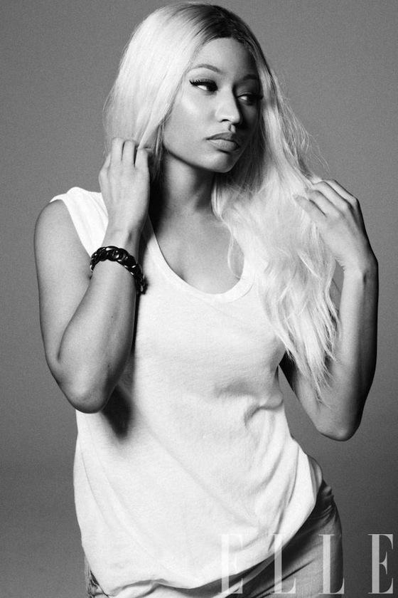 Nicki Minaj goes for natural look ‘Elle Magazine’ April 2013