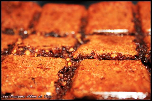 Brownies aux éclats de pralin