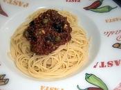 Spaghettis sauce puttanesca Jamie Oliver