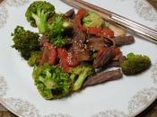 Boeuf teriyaki légumes croquants
